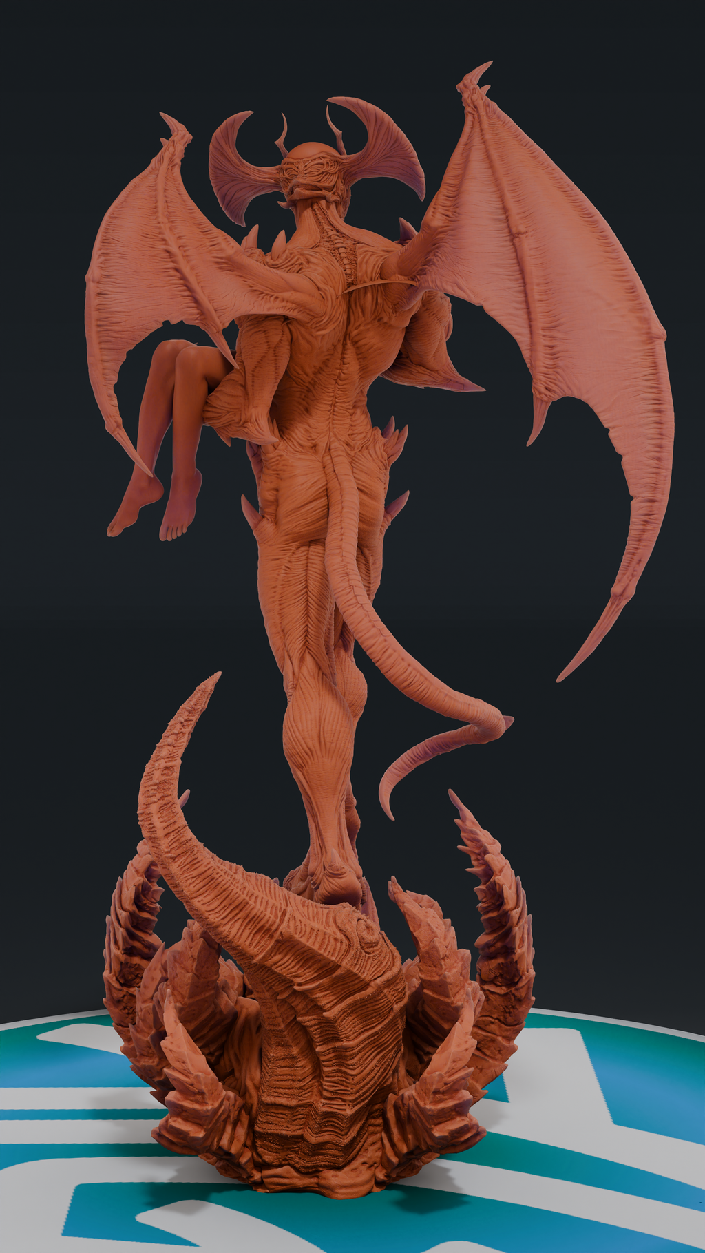 Devilman - Devilman | Custom Statue 3D printed figure