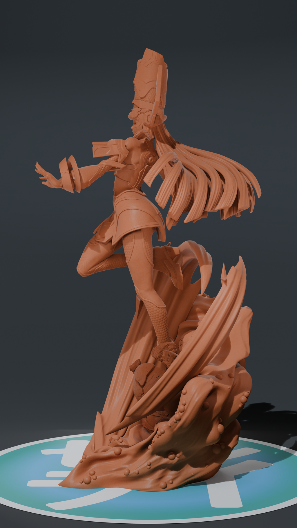 Galacta - Marvel Rivals | Custom Statue 3D printed figure