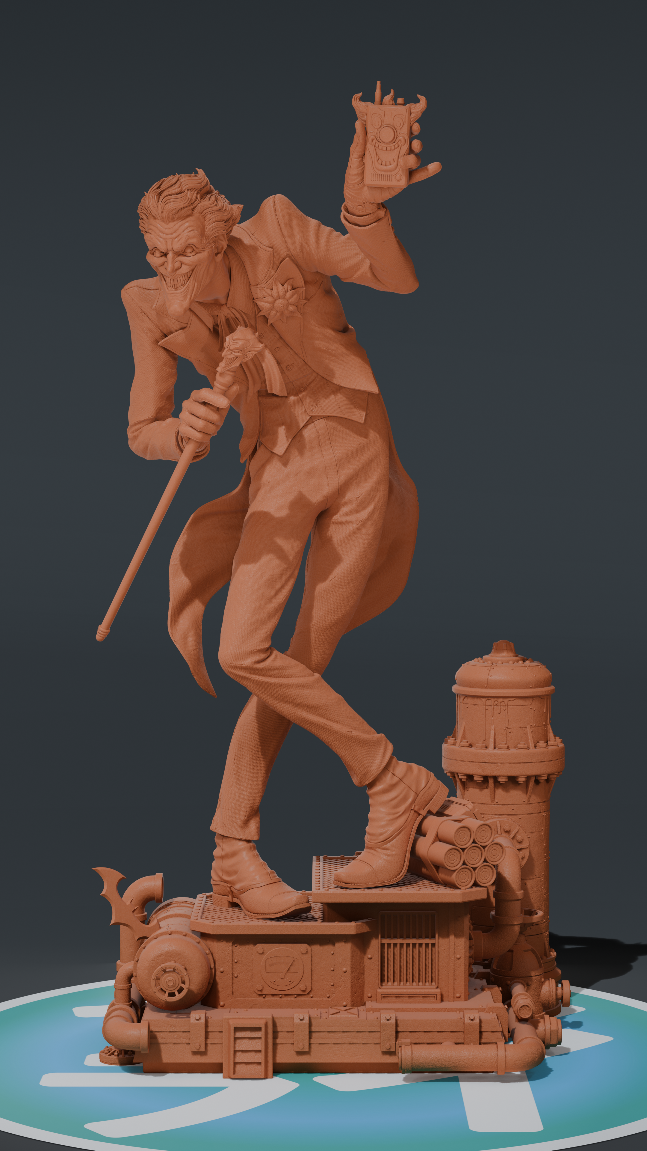 Joker - DC Comics | Custom Statue 3D printed figure