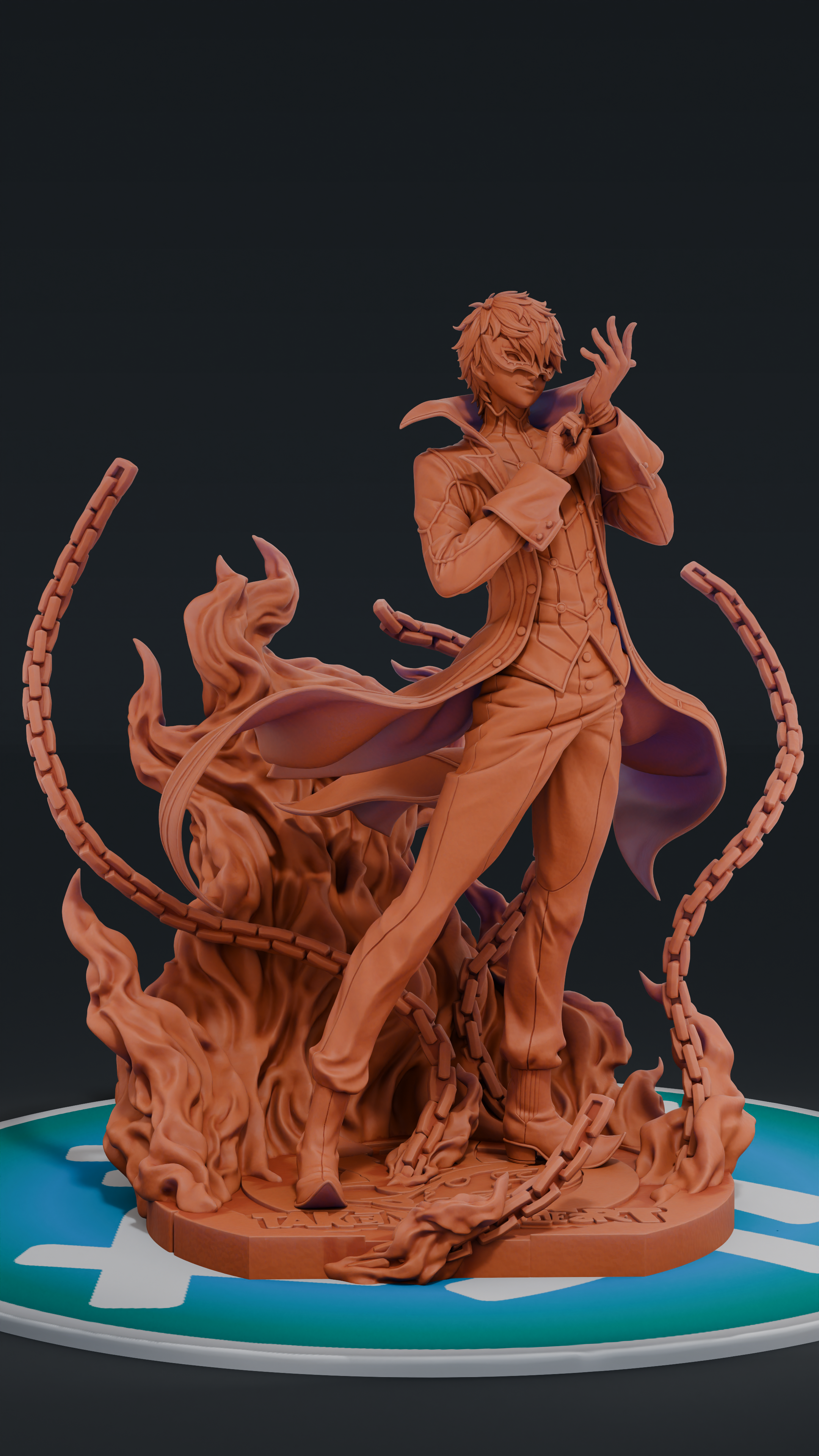 Joker - Persona 5 | Custom Statue 3D printed figure