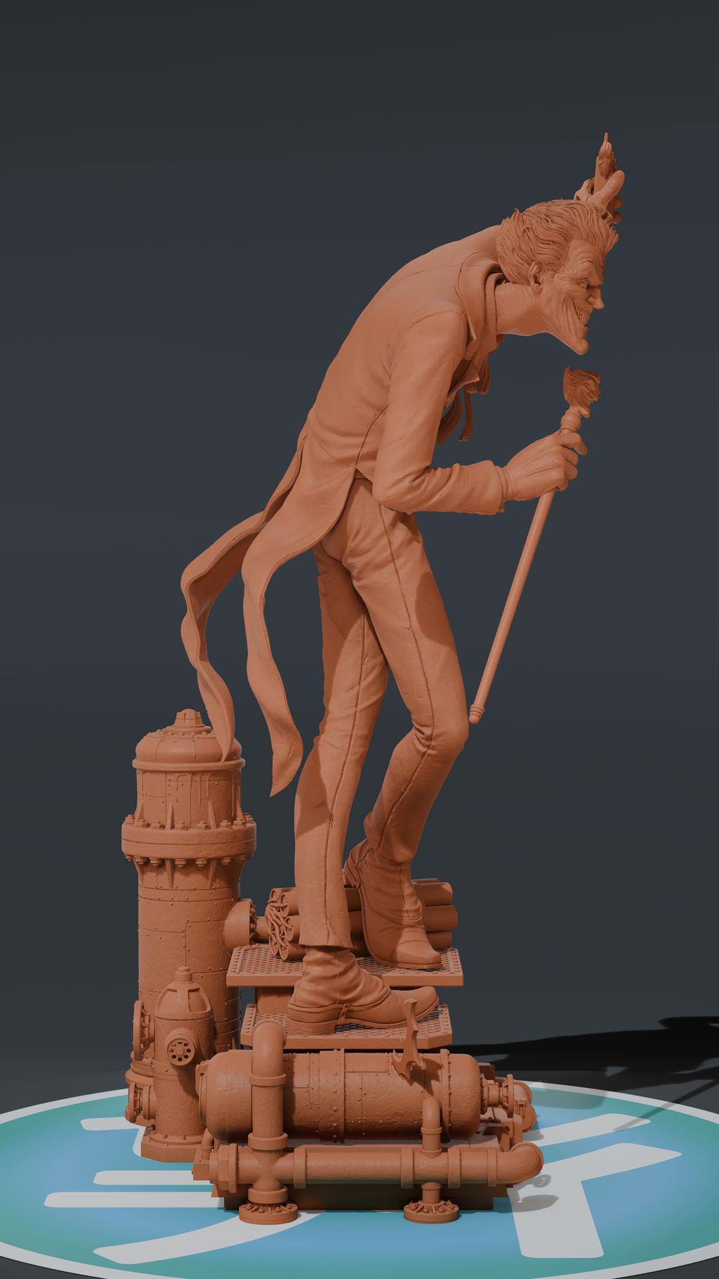 Joker - DC Comics | Custom Statue 3D printed figure