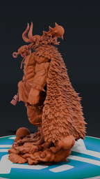 Kaido - One Piece | Custom Statue 3D printed figure