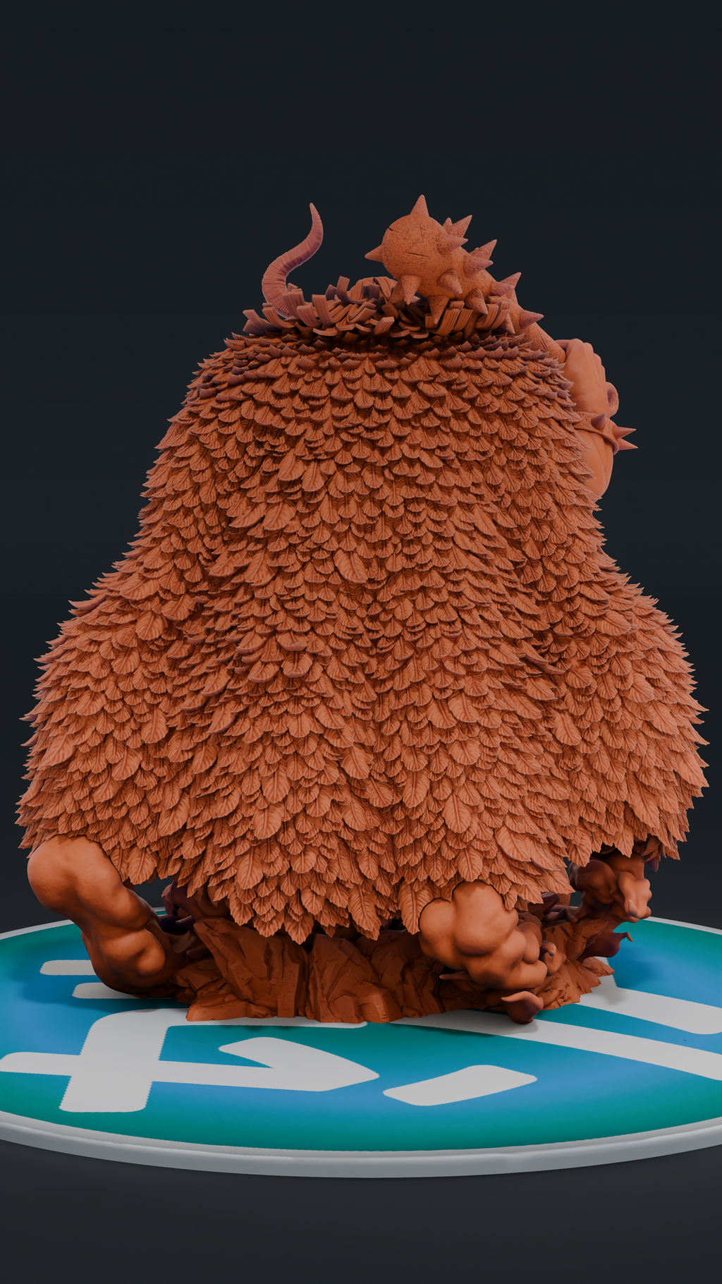 Kaido - One Piece | Custom Statue 3D printed figure