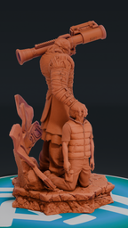 Nemesis - Residen Evil 3| Custom Statue 3D printed figure