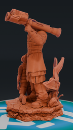 Nemesis - Residen Evil 3| Custom Statue 3D printed figure