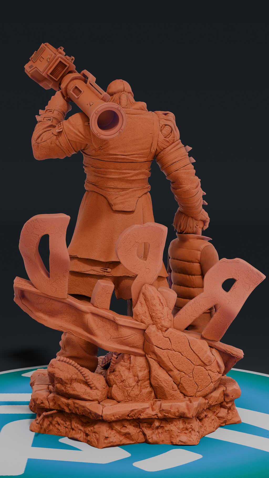 Nemesis - Residen Evil 3| Custom Statue 3D printed figure