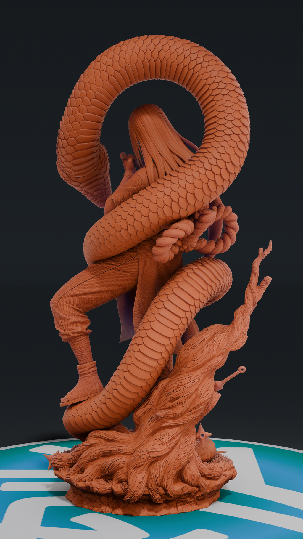 Orochimaru - Naruto | Custom Statue 3D printed figure