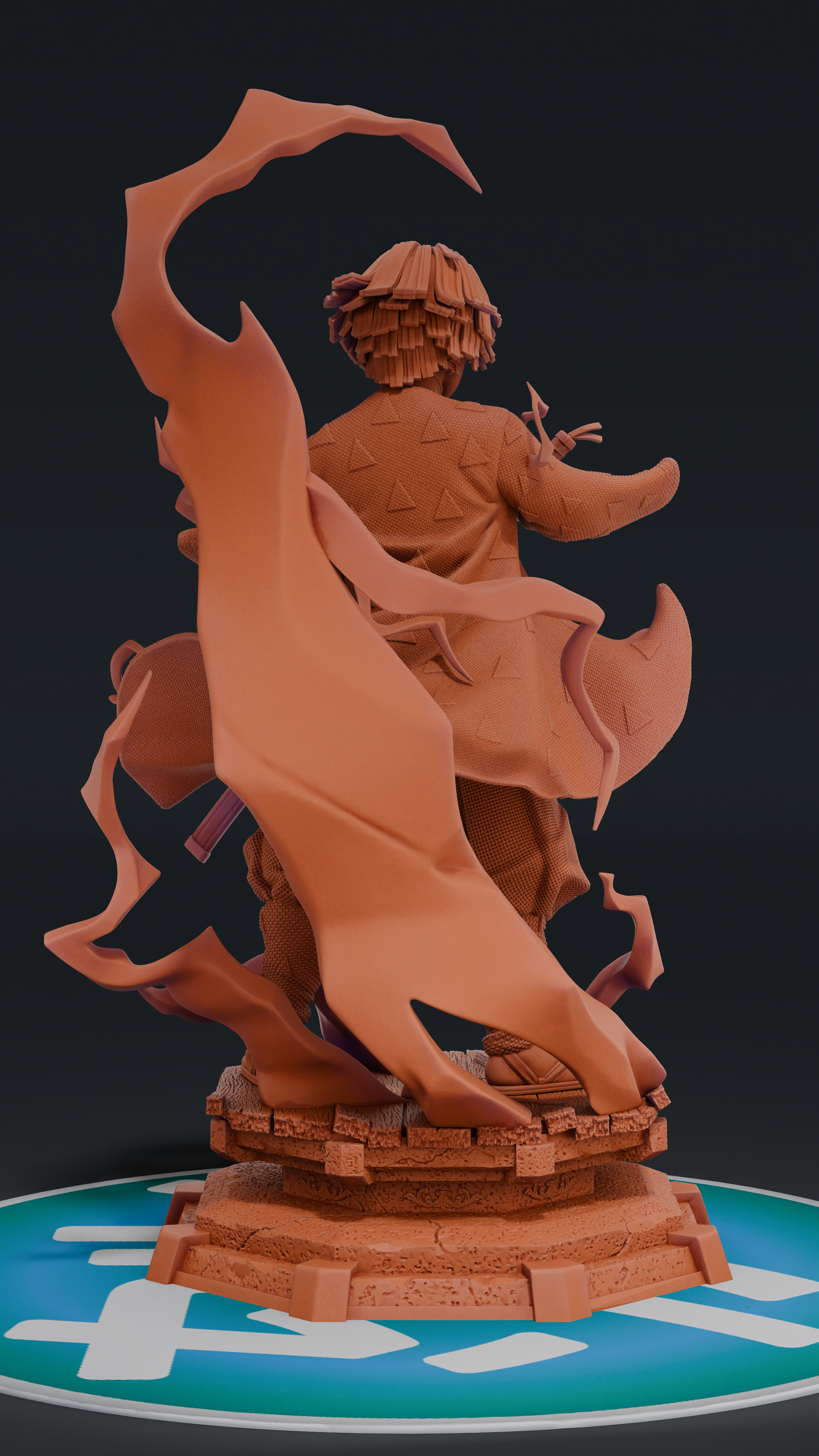 Zenitsu - Kimetsu no Yaiba | Custom Statue 3D printed figure
