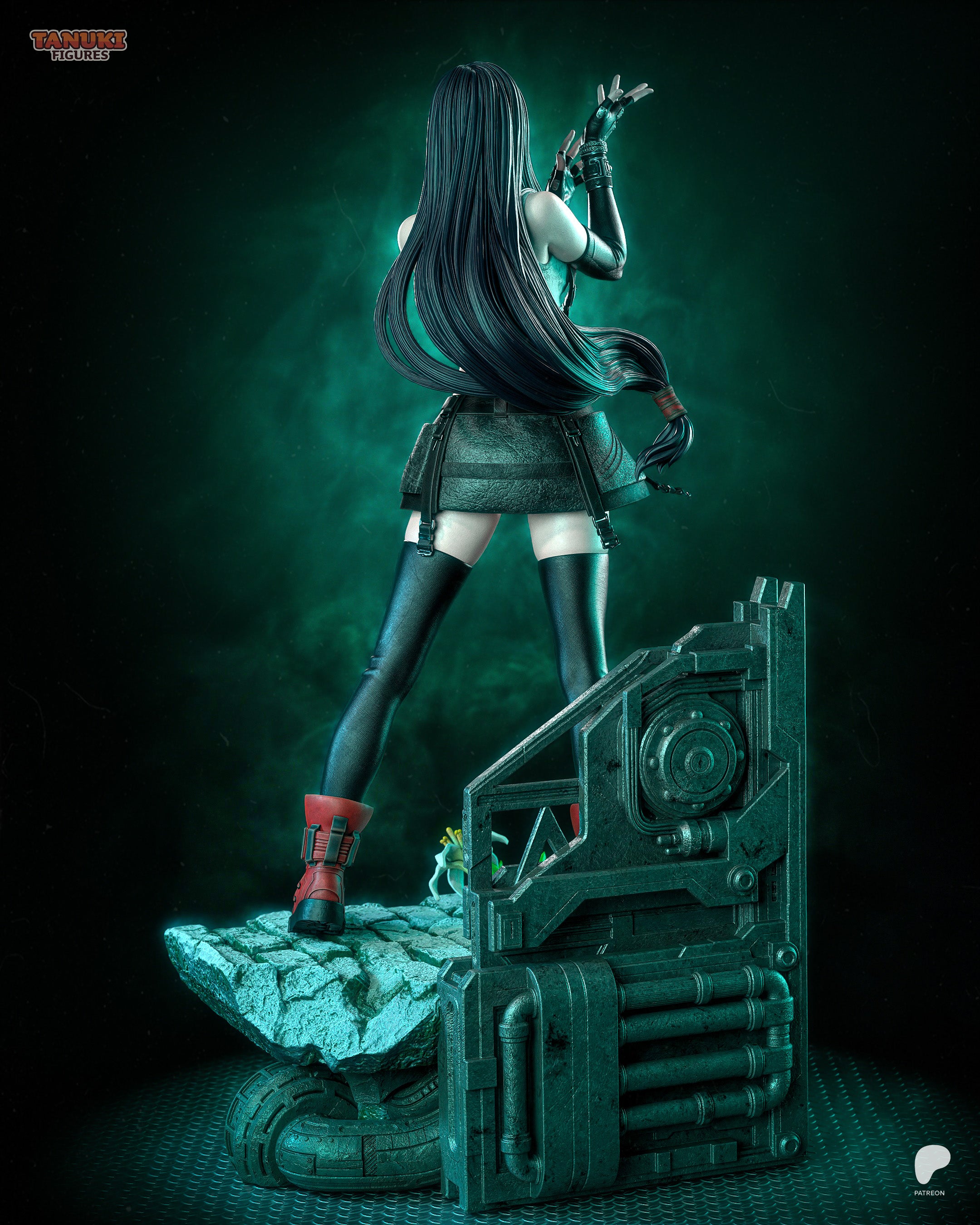 Tifa Lockhart - Final Fantasy VII | Custom Statue 3D printed figure