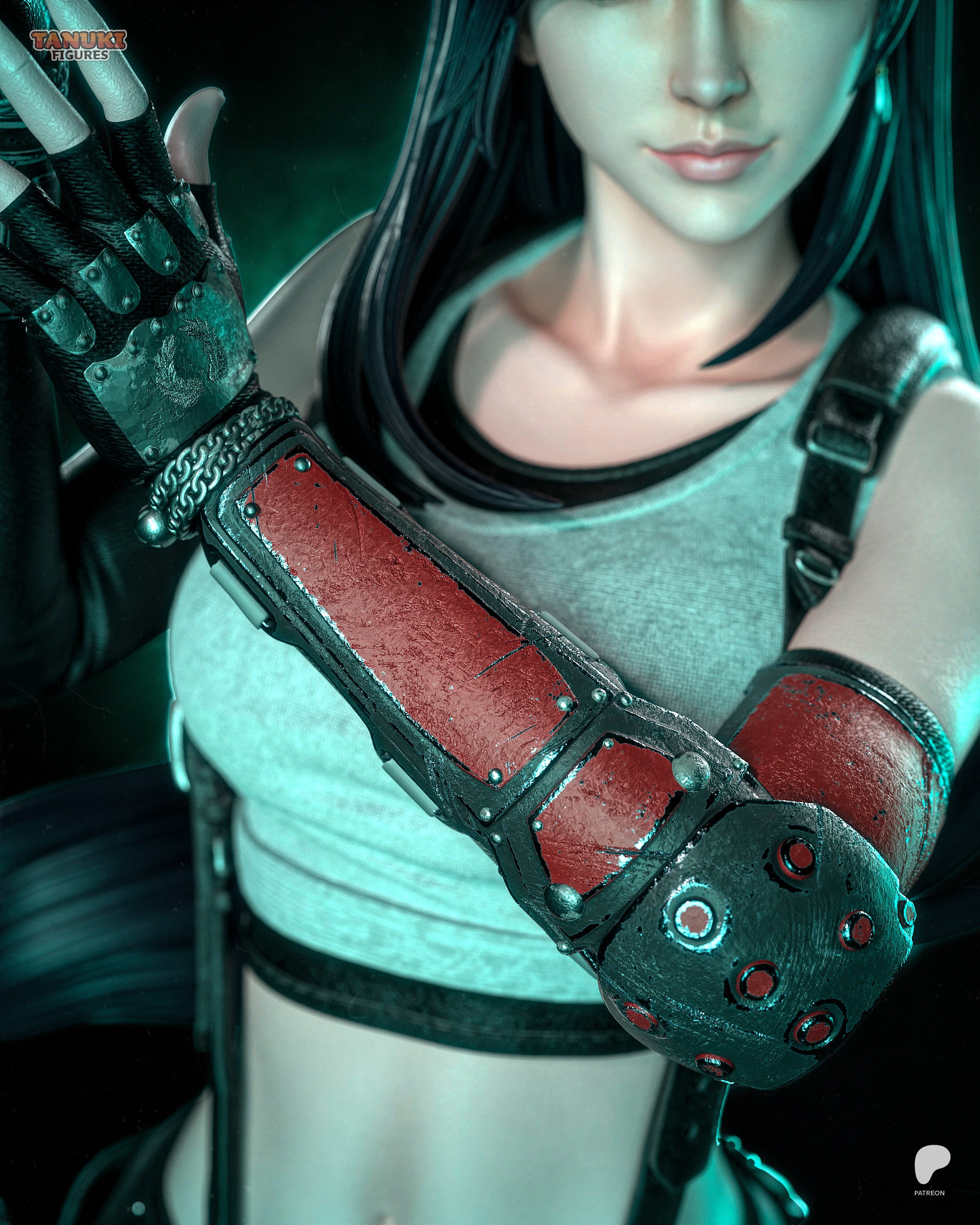 Tifa Lockhart - Final Fantasy VII | Custom Statue 3D printed figure