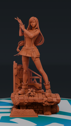 Tifa Lockhart - Final Fantasy VII | Custom Statue 3D printed figure
