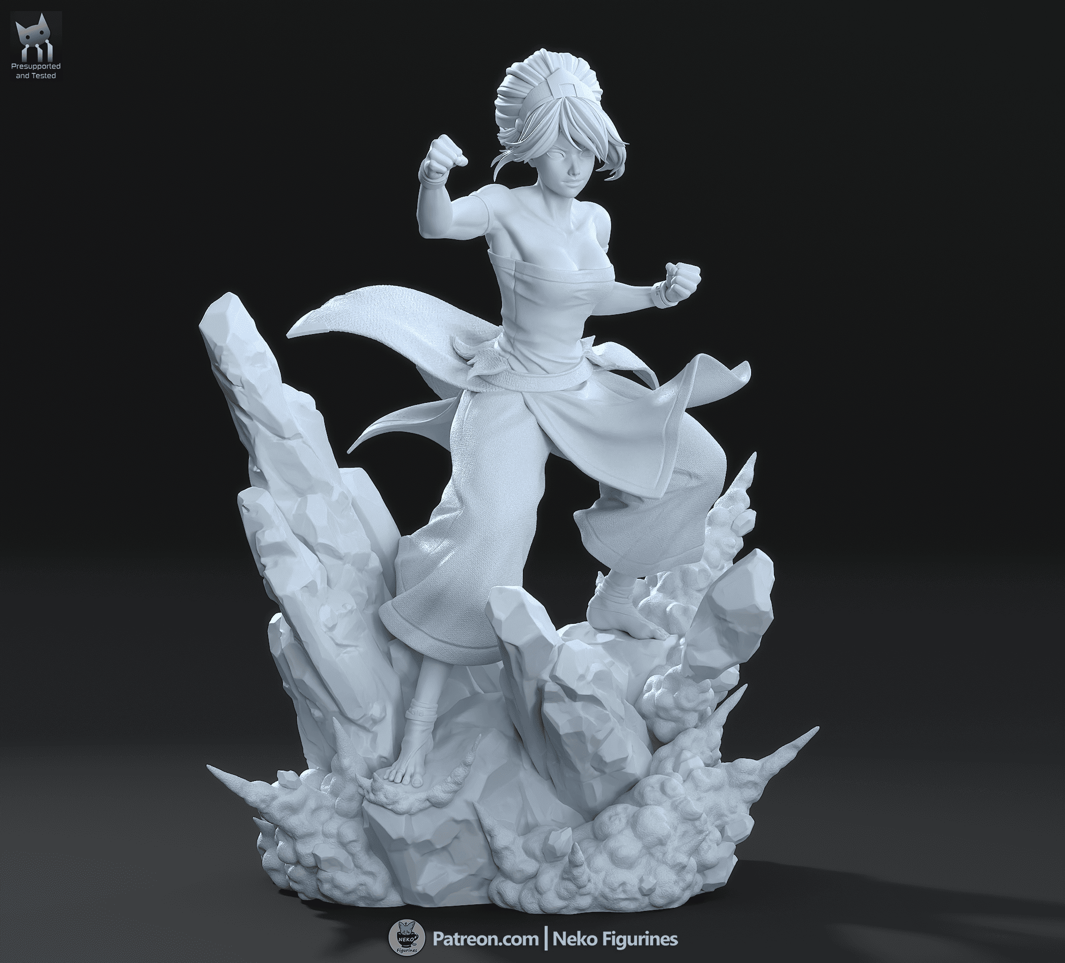 Toph - Avatar The Last Airbender | Custom Statue 3D printed figure