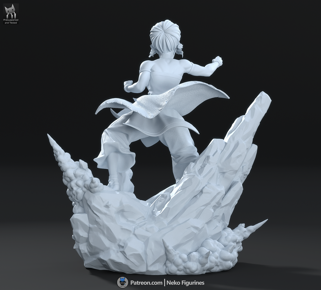 Toph - Avatar The Last Airbender | Custom Statue 3D printed figure