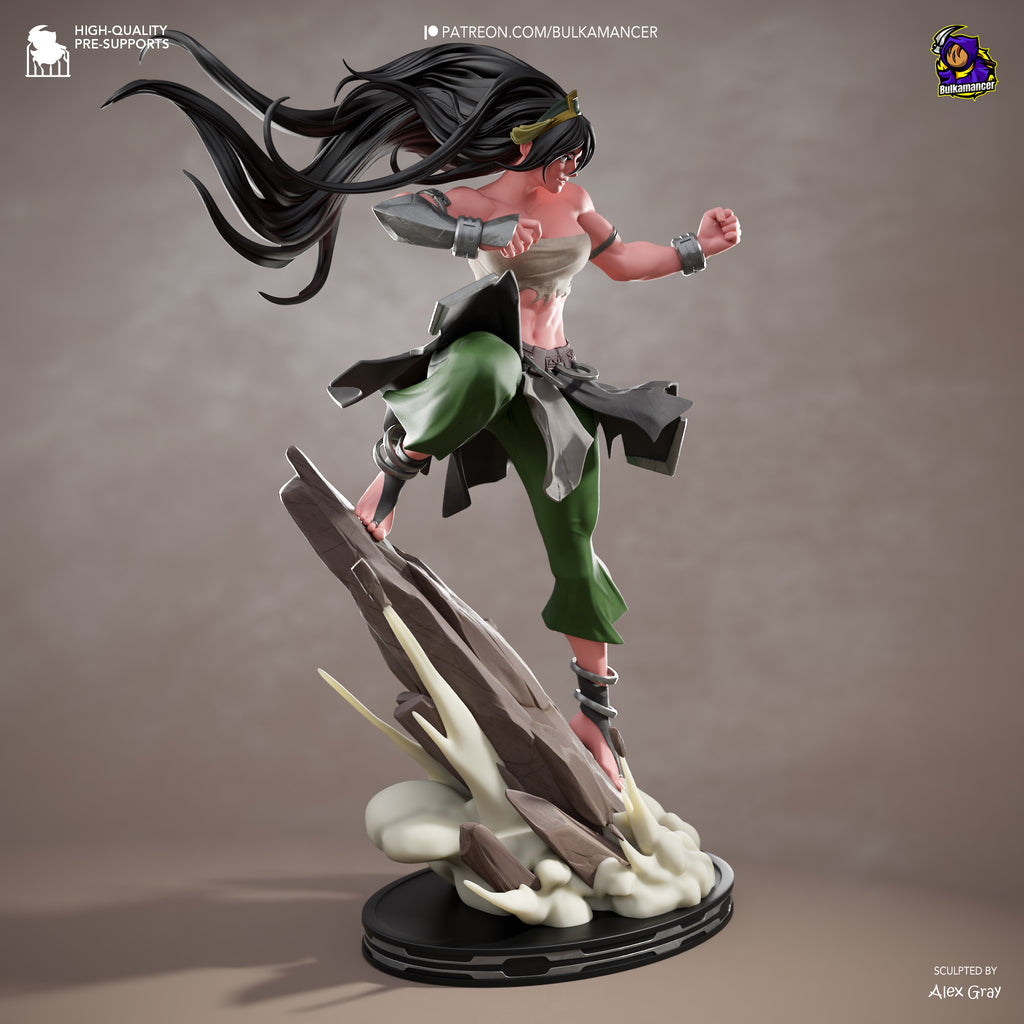Toph - Avatar The Last Airbender | Custom Statue 3D printed figure
