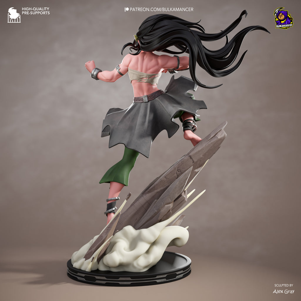 Toph - Avatar The Last Airbender | Custom Statue 3D printed figure