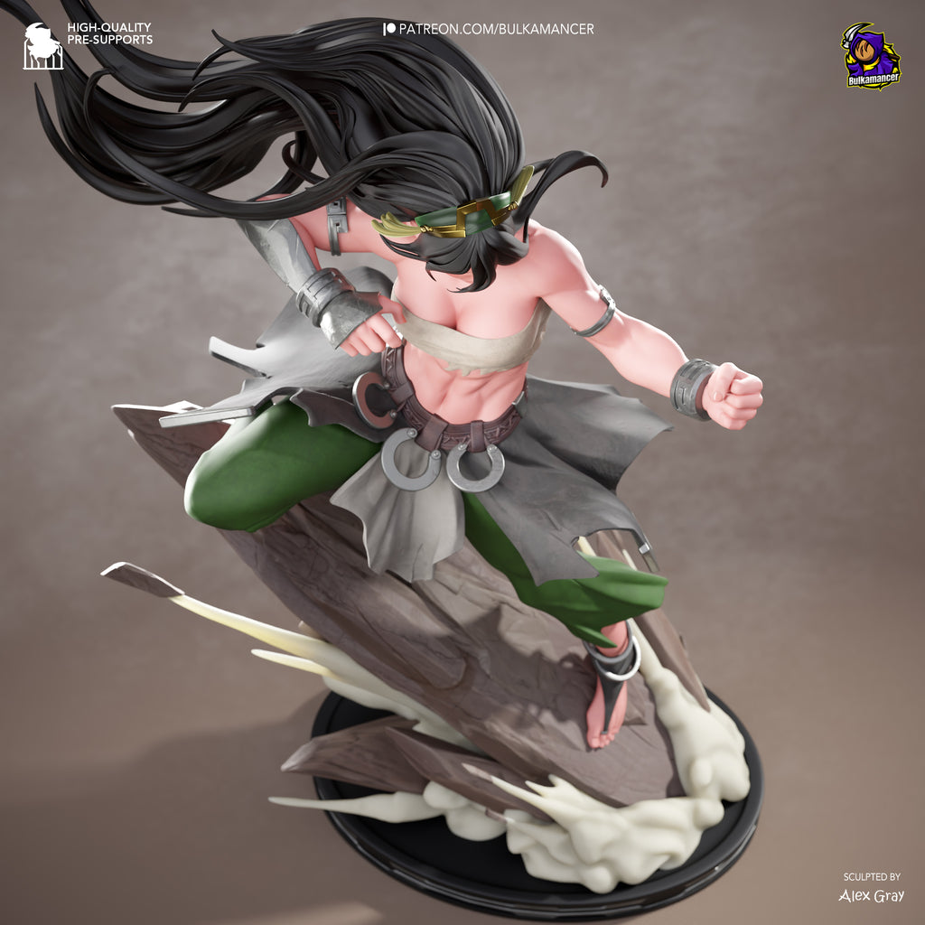 Toph - Avatar The Last Airbender | Custom Statue 3D printed figure