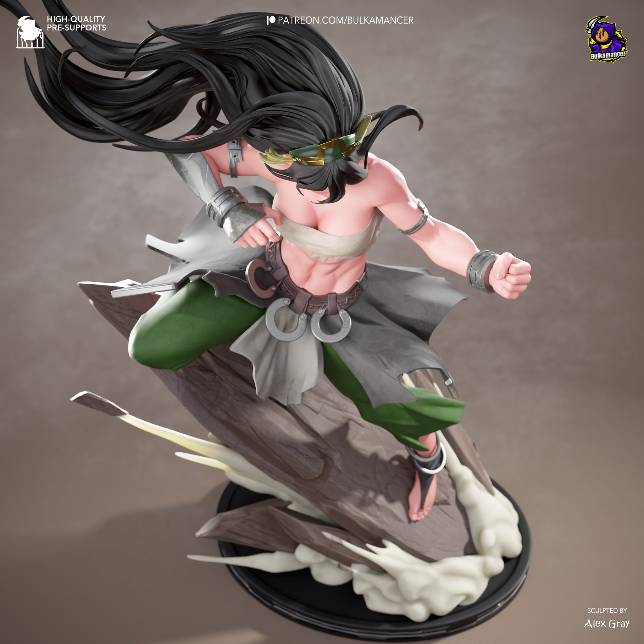 Toph - Avatar The Last Airbender | Custom Statue 3D printed figure
