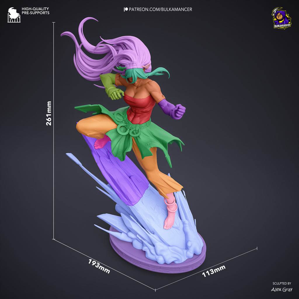 Toph - Avatar The Last Airbender | Custom Statue 3D printed figure