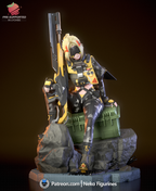 Trigger - Zenless Zone Zero ZZZ | Custom Statue 3D printed figure