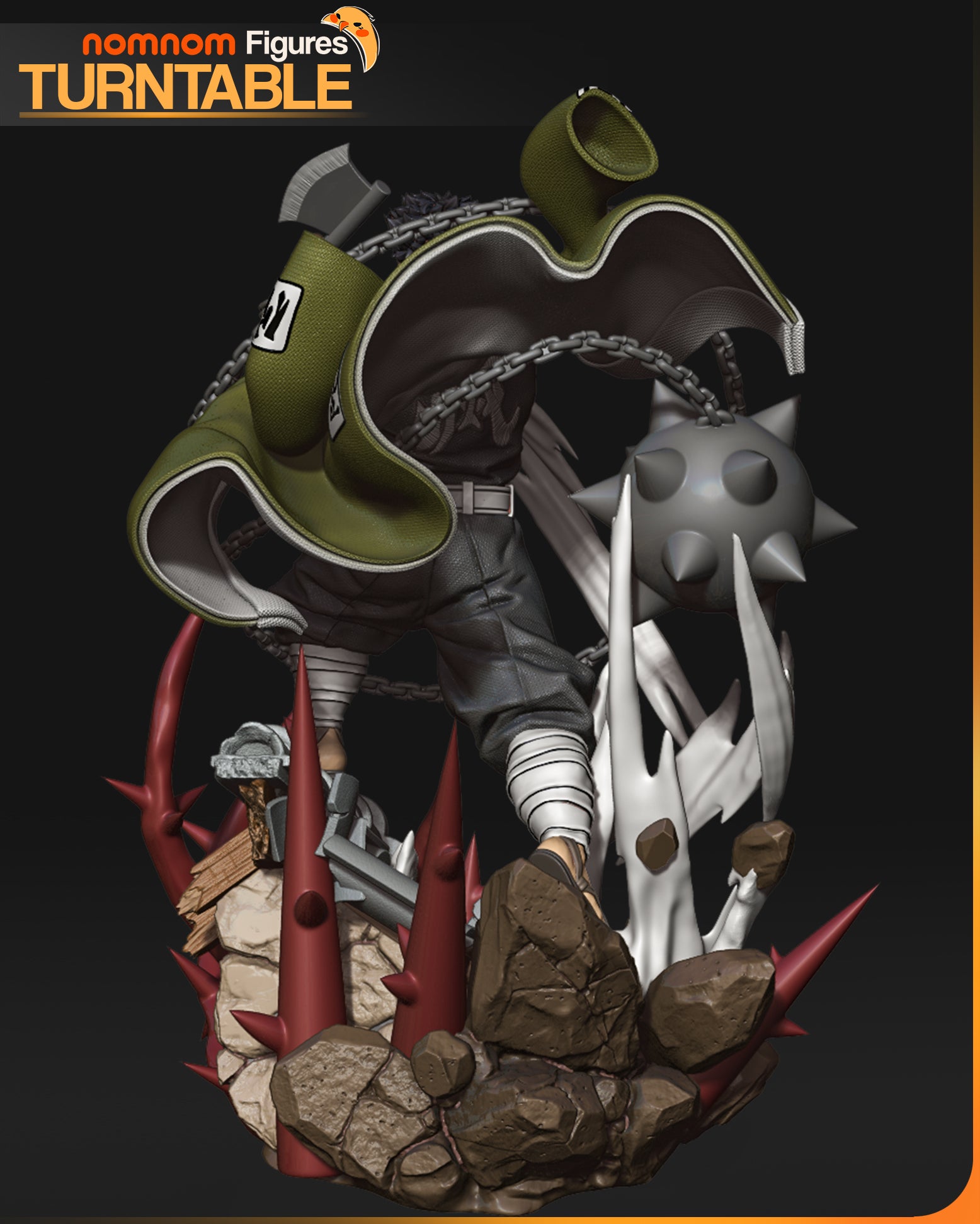 Gyomei - Kimetsu no Yaiba | Custom Statue 3D printed figure