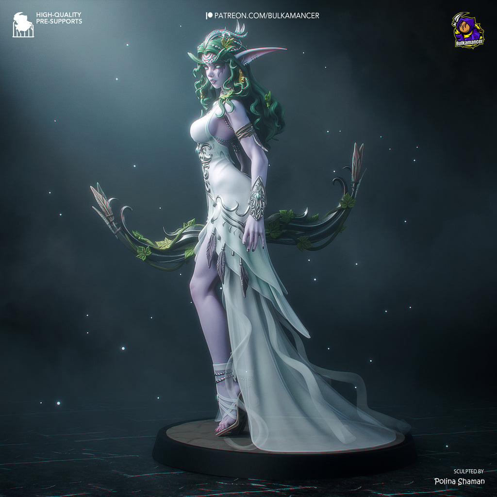 Tyrande - World of Warcraft | Custom Statue 3D printed figure