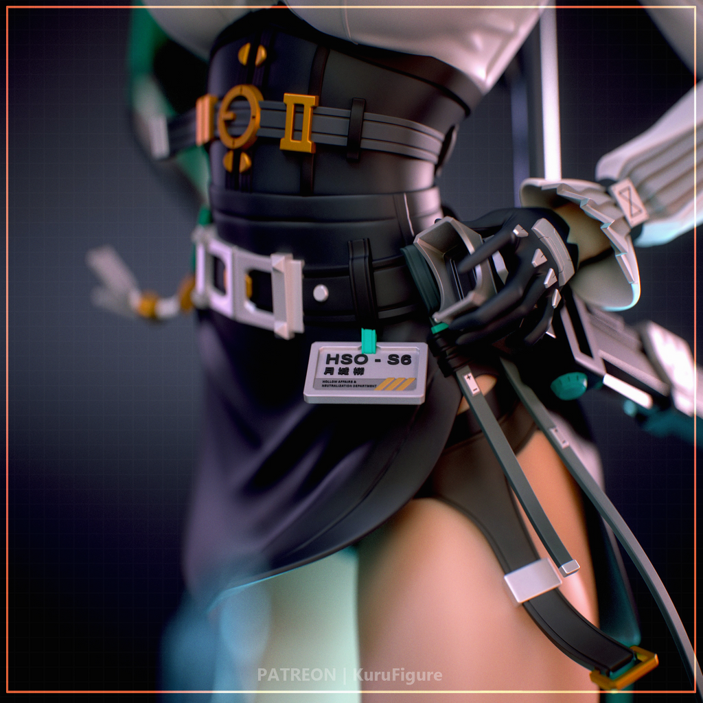 Yanagi - Zenless Zone Zero ZZZ | Custom Statue 3D printed figure