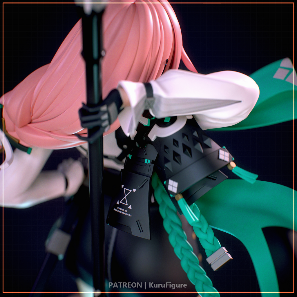 Yanagi - Zenless Zone Zero ZZZ | Custom Statue 3D printed figure