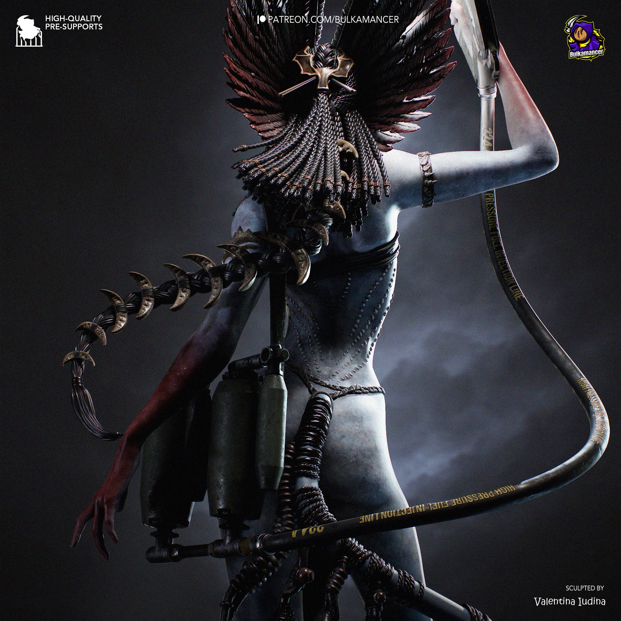Varang - Avatar:Fire and Ash | Custom Statue 3D printed figure