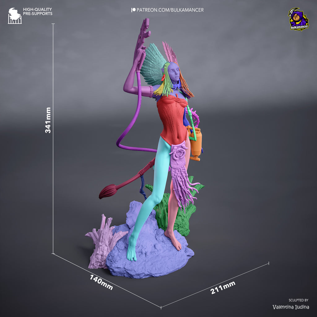 Varang - Avatar:Fire and Ash | Custom Statue 3D printed figure