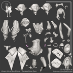 Vivian Summer Skin - Zenless Zone Zero ZZZ | Custom Statue 3D printed figure