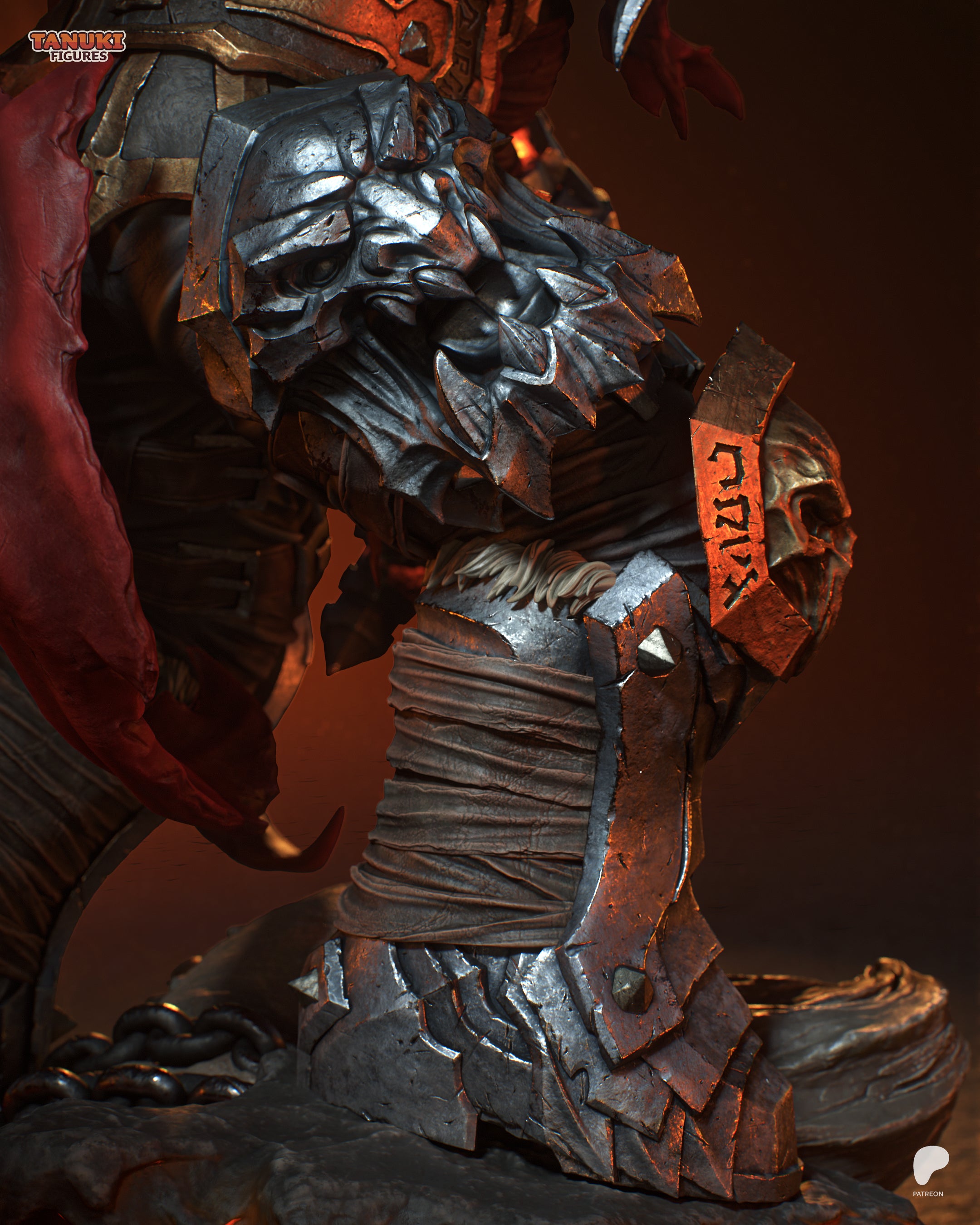 War - Darksiders | Custom Statue 3D printed figure