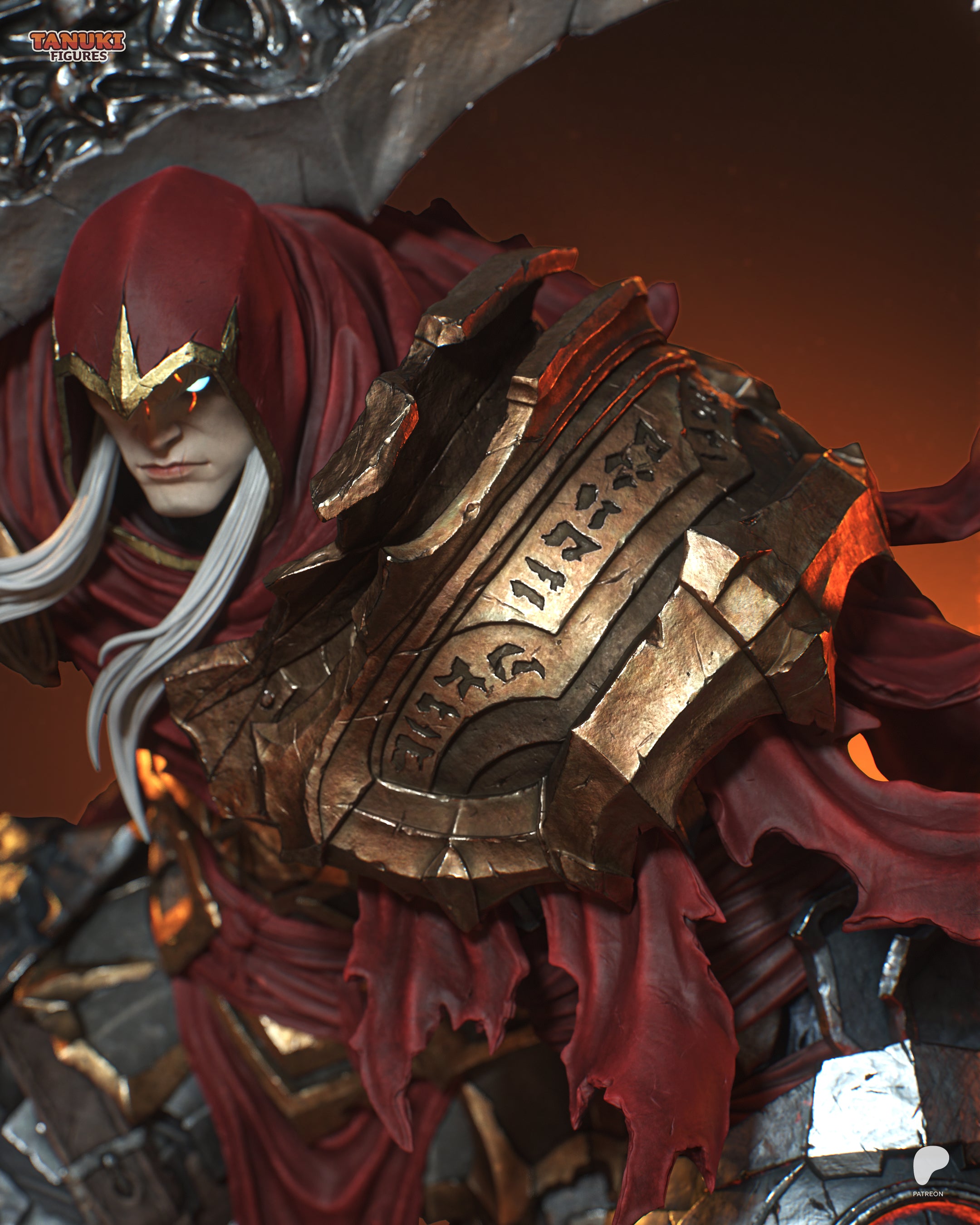War - Darksiders | Custom Statue 3D printed figure