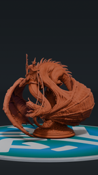 Witch King Diorama - Lord of the Rings | Custom Statue 3D printed figure