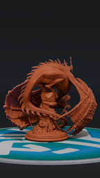 Witch King Diorama - Lord of the Rings | Custom Statue 3D printed figure