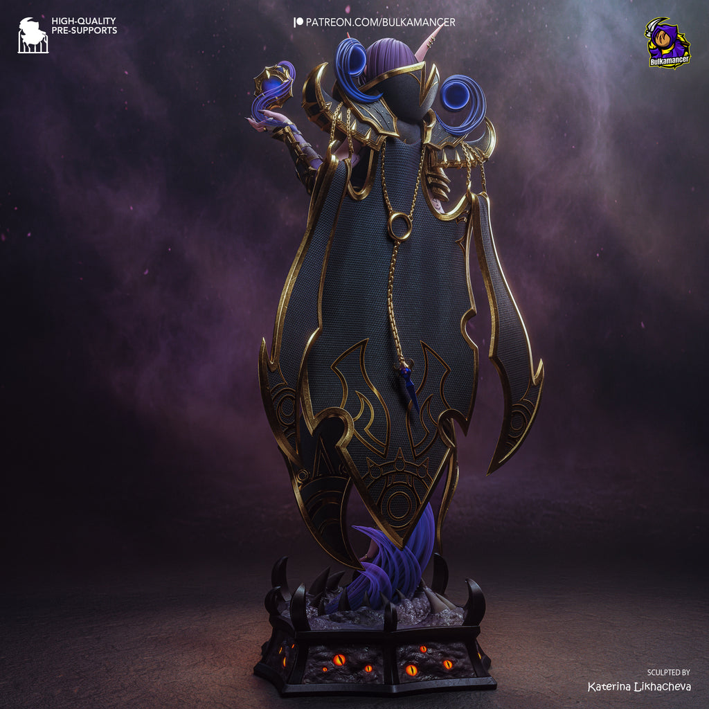 Xal’atath - World of Warcraft | Custom Statue 3D printed figure