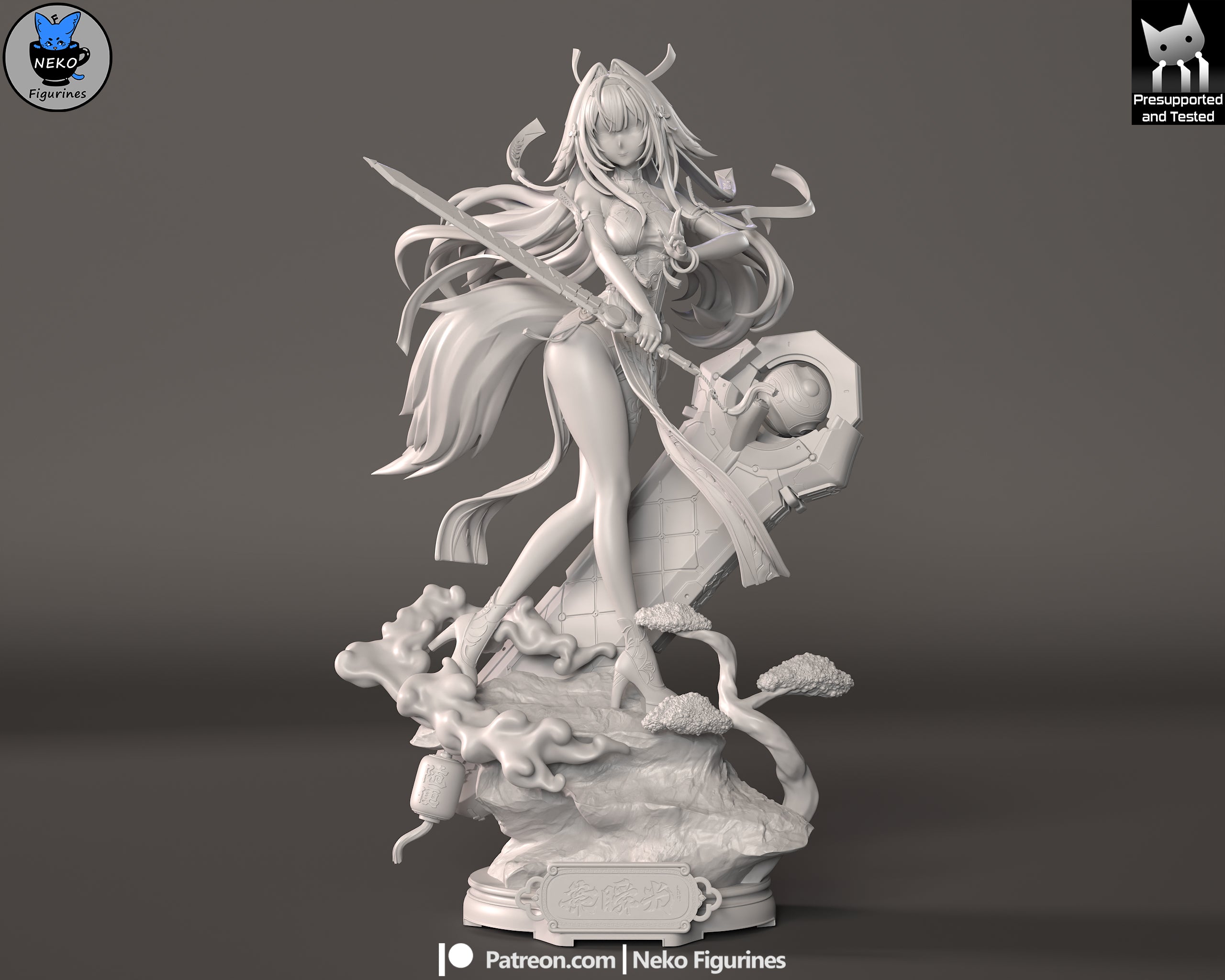 Ye Shunguan - Zenless Zone Zero ZZZ | Custom Statue 3D printed figure
