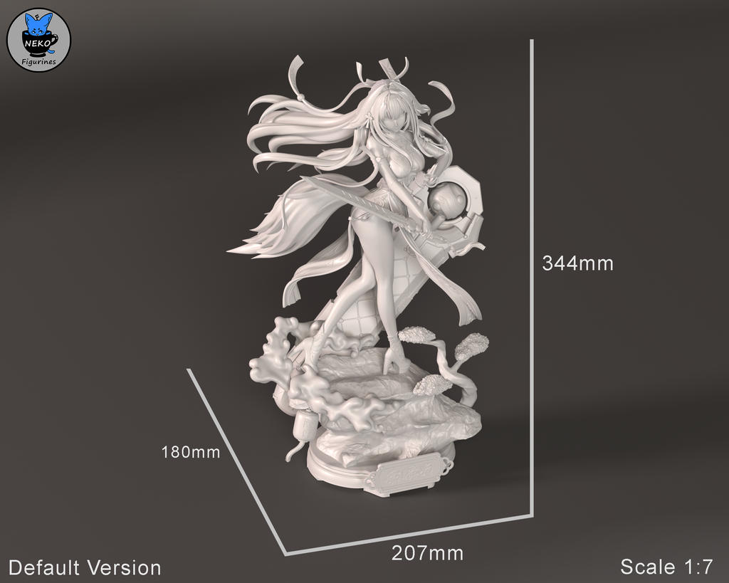 Ye Shunguan - Zenless Zone Zero ZZZ | Custom Statue 3D printed figure