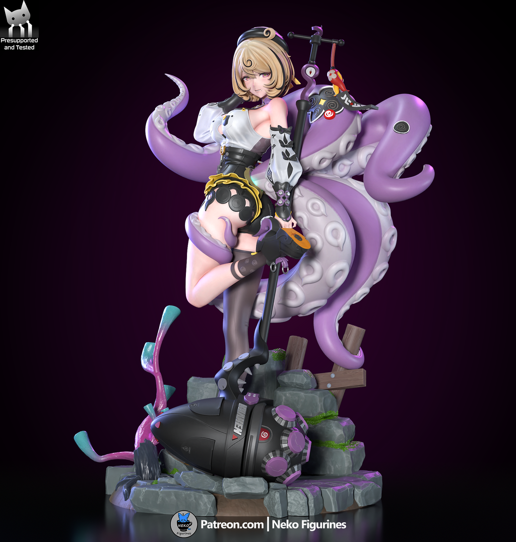 Yidhari - Zenless Zone Zero ZZZ | Custom Statue 3D printed figure