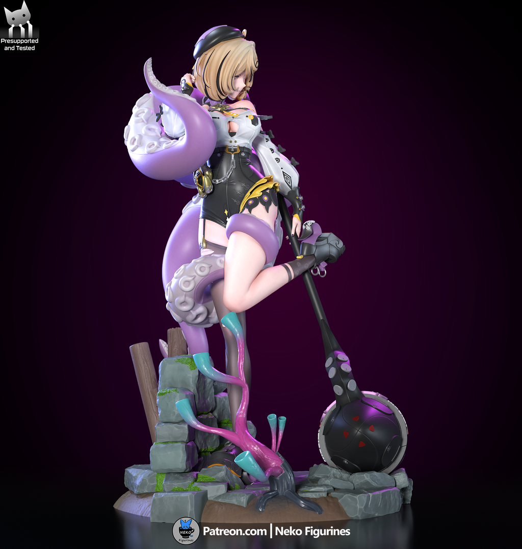 Yidhari - Zenless Zone Zero ZZZ | Custom Statue 3D printed figure