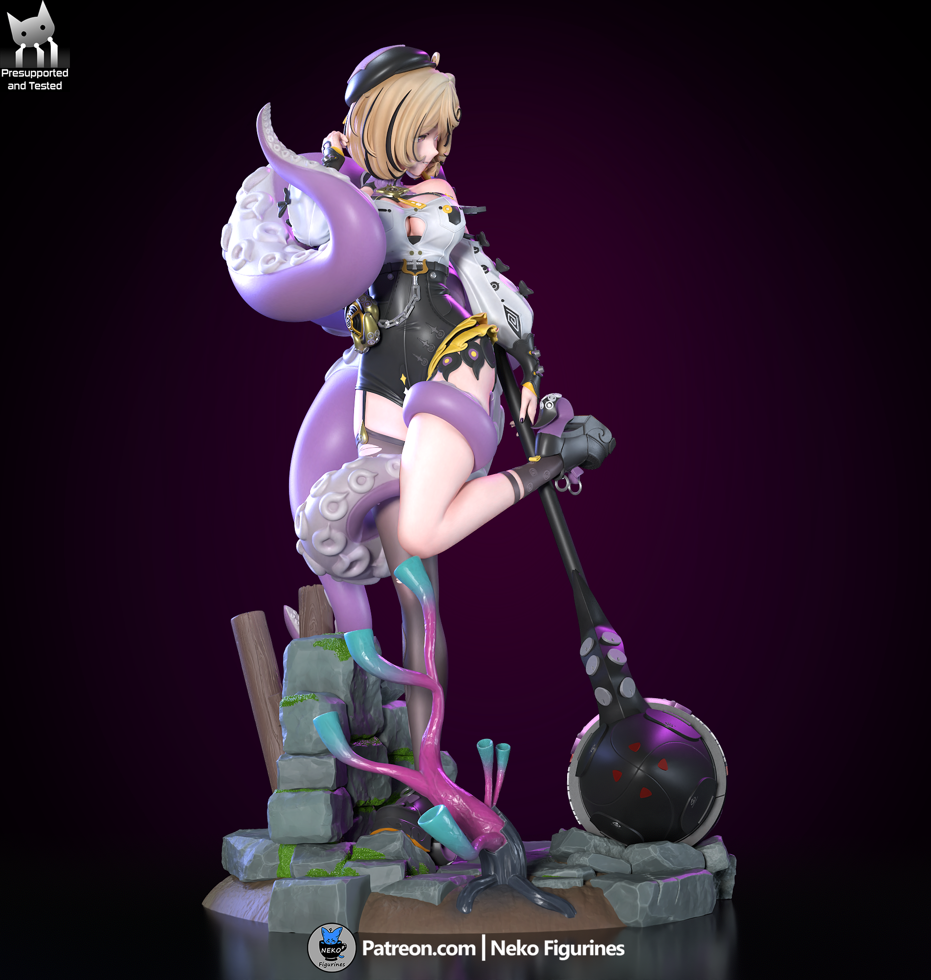 Yidhari - Zenless Zone Zero ZZZ | Custom Statue 3D printed figure