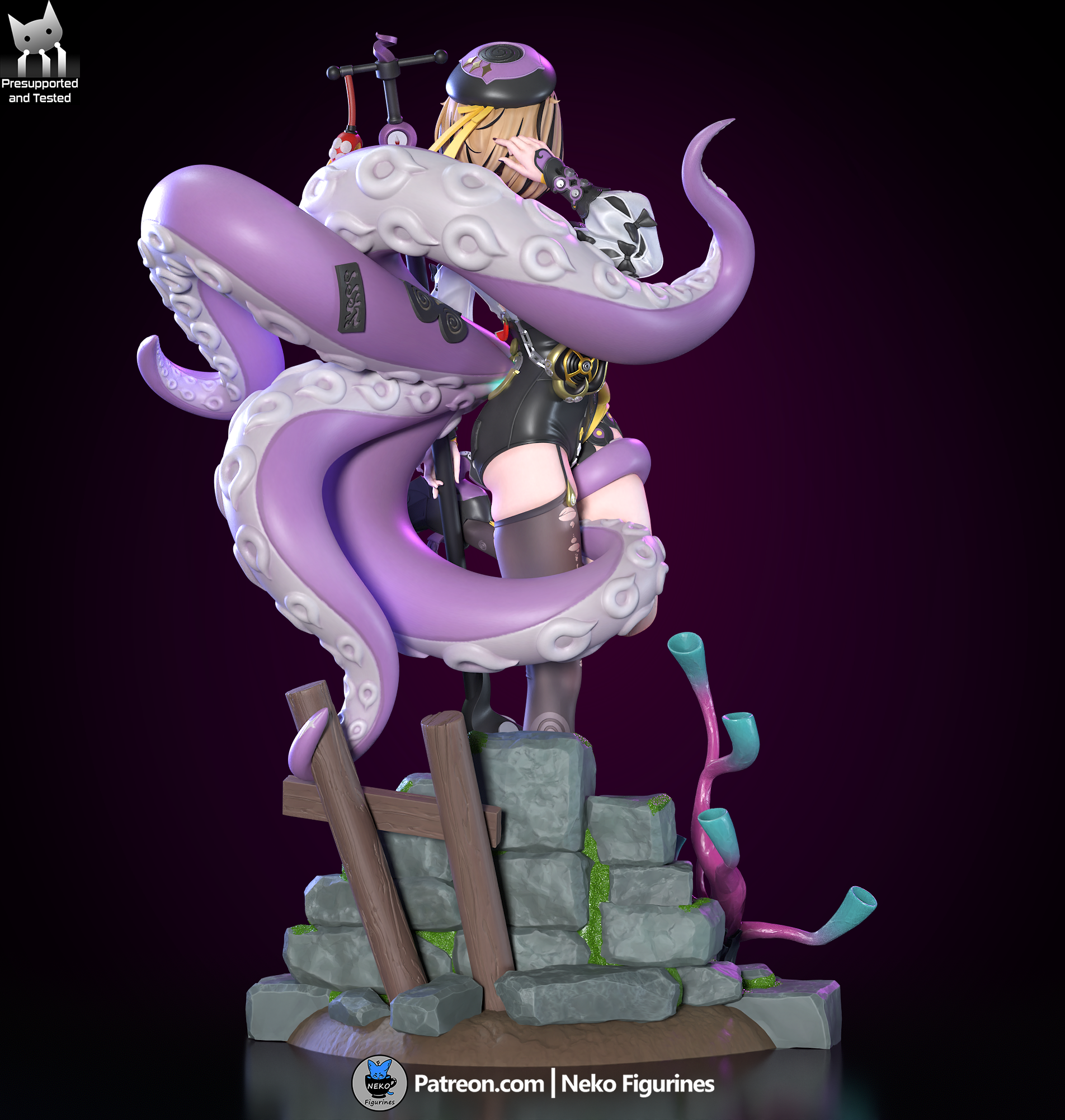 Yidhari - Zenless Zone Zero ZZZ | Custom Statue 3D printed figure