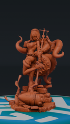 Yidhari - Zenless Zone Zero ZZZ | Custom Statue 3D printed figure