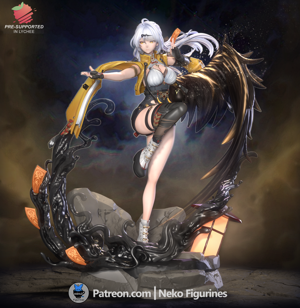 Yi Xuan - Zenless Zone Zero ZZZ | Custom Statue 3D printed figure