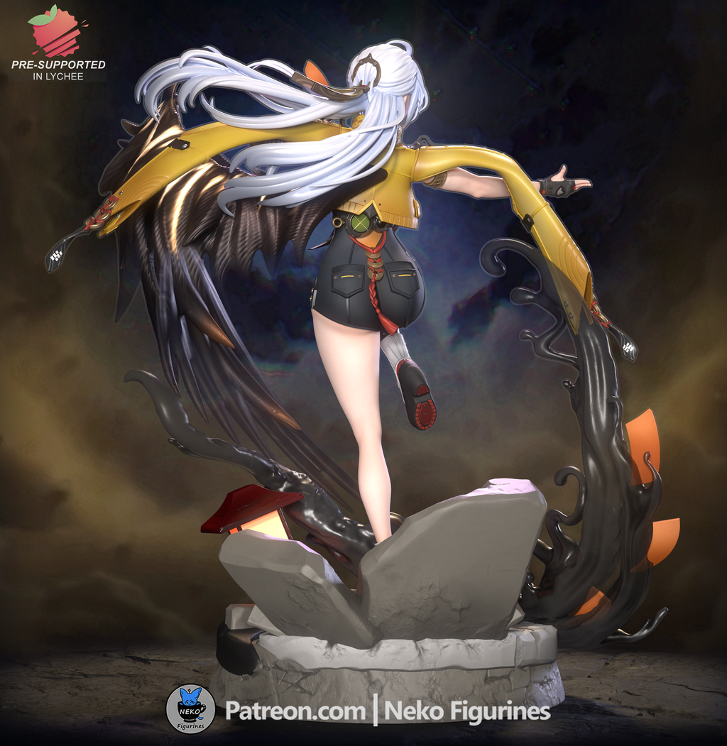 Yi Xuan - Zenless Zone Zero ZZZ | Custom Statue 3D printed figure