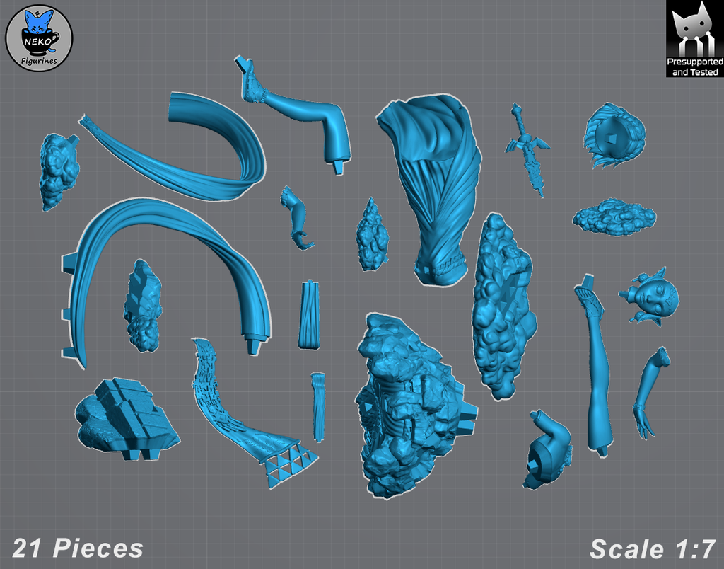 Princess Zelda – Zelda Tears of the Kingdom | Custom Statue 3D printed figure