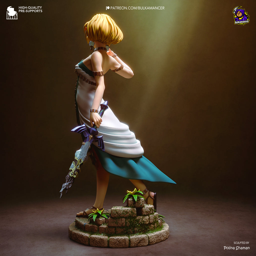 Zelda - Zelda Tears of the Kingdom | Custom Statue 3D printed figure