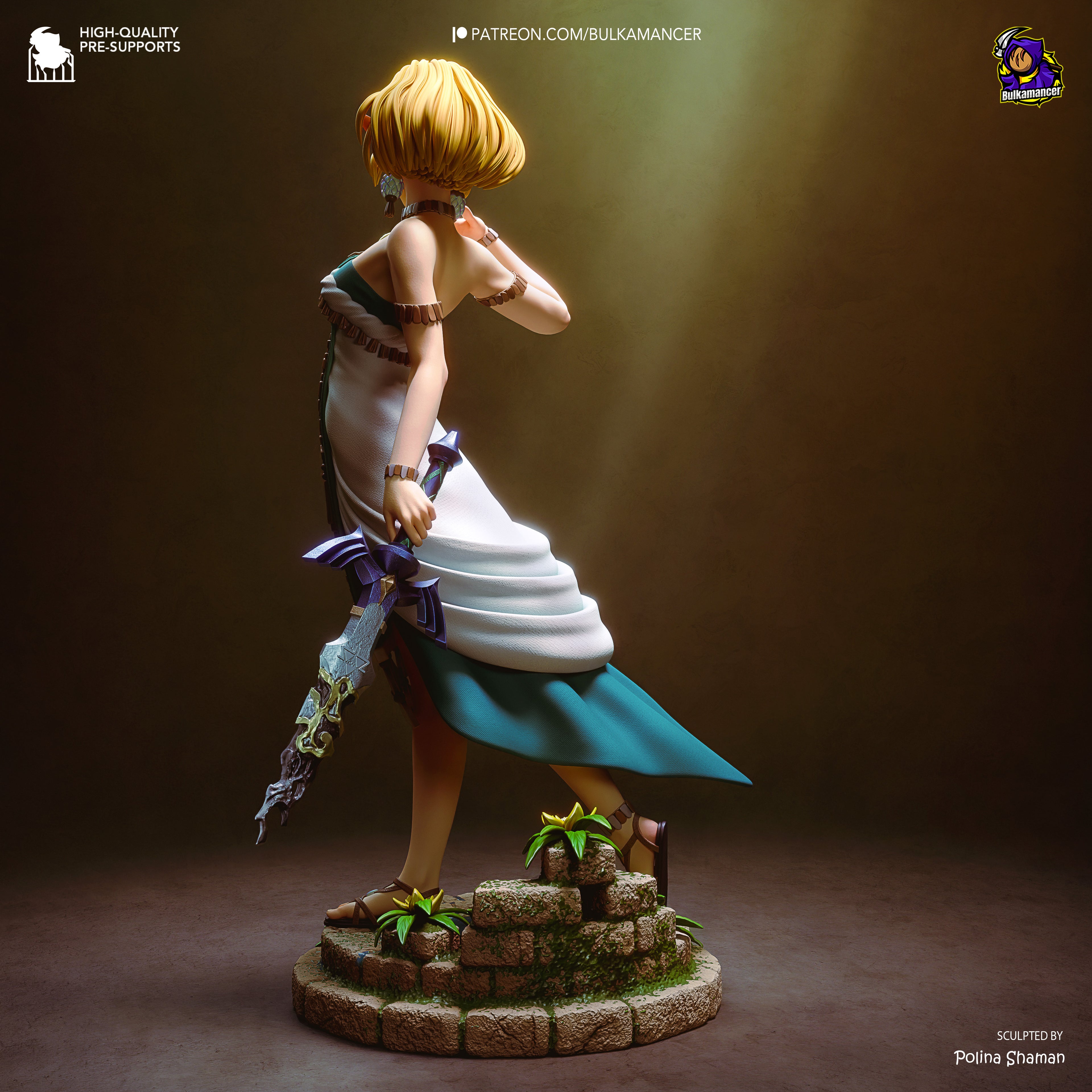Zelda - Zelda Tears of the Kingdom | Custom Statue 3D printed figure