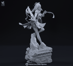 Zero - Drakengard | Custom Statue 3D printed figure