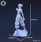 Zoey - KPOP Demon Hunters | Custom Statue 3D printed figure