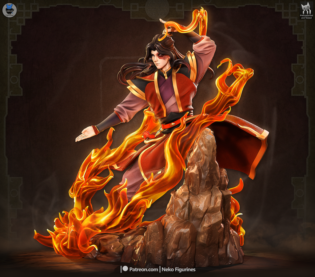 Zuko - Avatar The Last Airbender | Custom Statue 3D printed figure